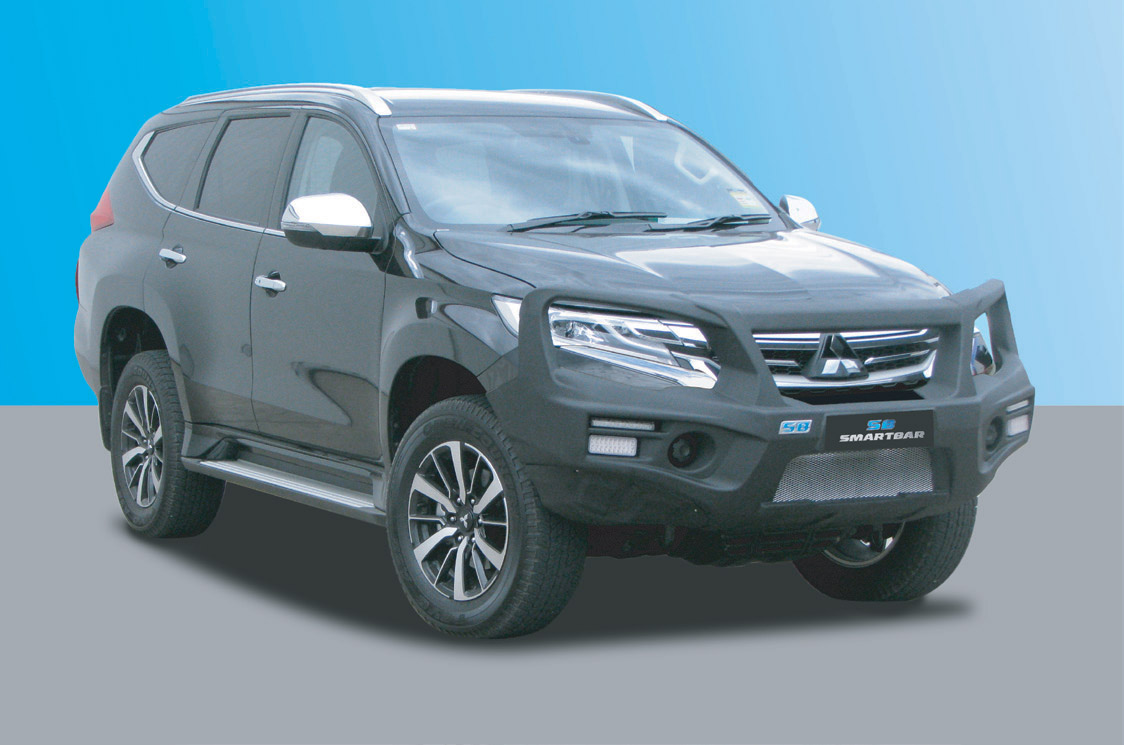 Полимерный бампер SmartBar для Pajero Sport 2015+