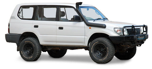 Шноркель #SS185HFE для Toyota LC Prado 90 3RZ-FE (1996-2003)
